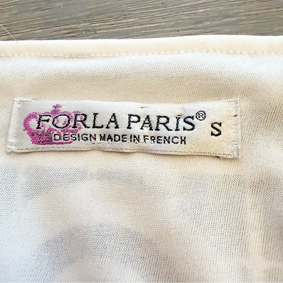 Forla Paris Abstract Pop Art Long Sleeve Dress – size small - Picture 4 of 12